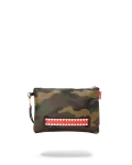 CHECKS IN CAMOFLAUGE CROSSOVER CLUTCH
