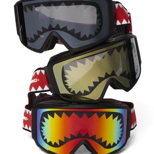 SPRAYGROUND SHARK GOGGLES WITH 3 INTERCHANGEABLE LENS