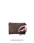 CHECKS IN CAMOFLAUGE CROSSOVER CLUTCH