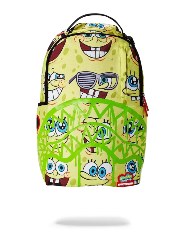 SPONGEBOB SPRAYPAINT FACE PATTERN