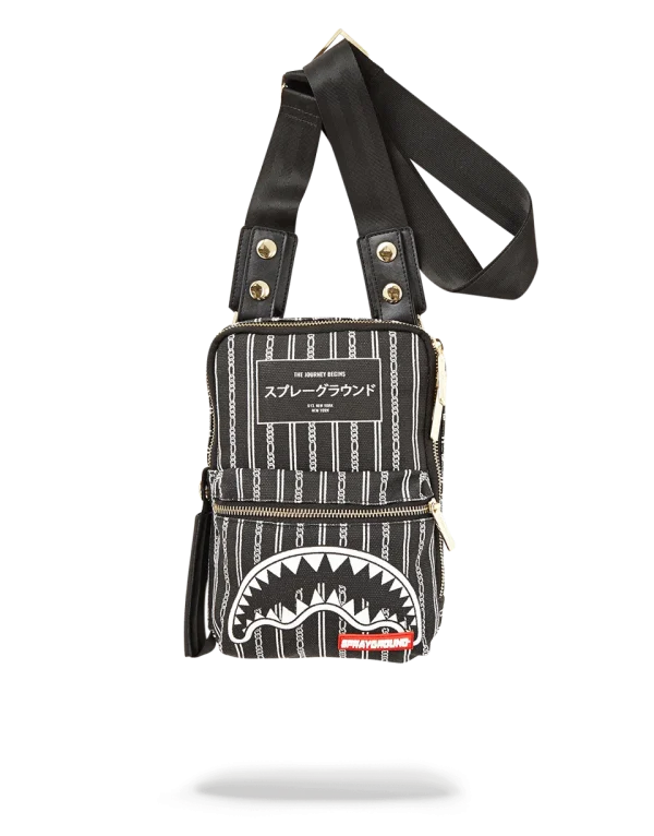 REVERSE BLACK SHARKS IN PARIS SLING