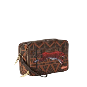 LEOPARDS IN PARIS TOILETRY AKA MONEY BAG