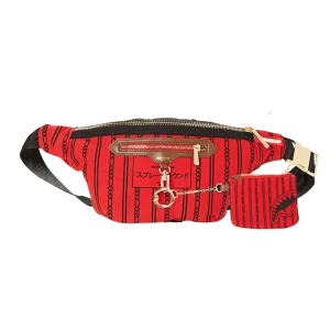 REVERSE SHARKS IN PARIS CROSSBODY (RED)