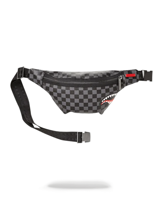 SHARKS IN PARIS (BLACK CHECKERED EDITION) CROSSBODY