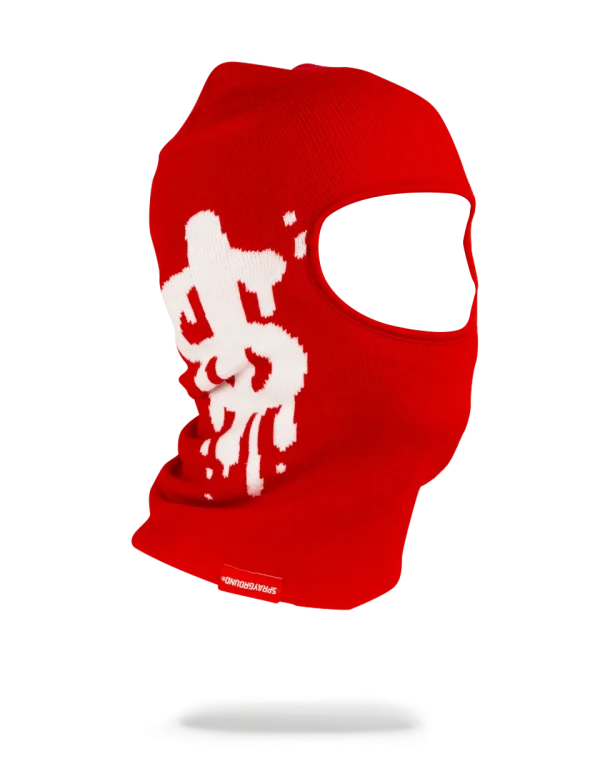 MONEY DRIP SKI MASK (RED)
