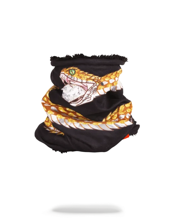 SNAKE JEWELS NECK WARMER
