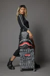 LAQUAN SMITH EMBOSSED CLEAR 3M CARRY-ON