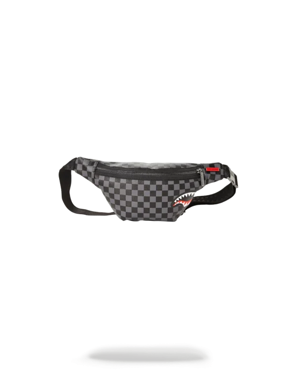SHARKS IN PARIS (BLACK CHECKERED EDITION) CROSSBODY