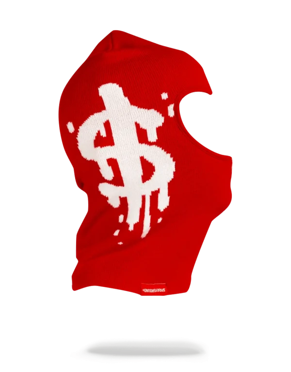 MONEY DRIP SKI MASK (RED)