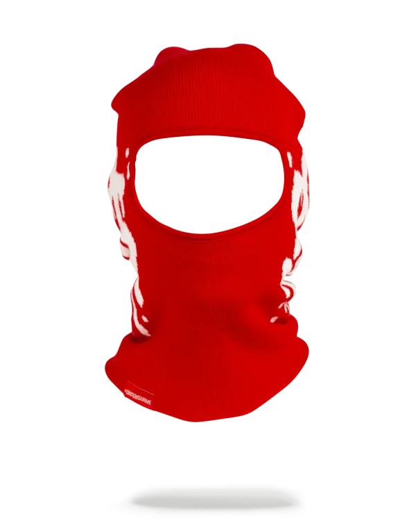 MONEY DRIP SKI MASK (RED)