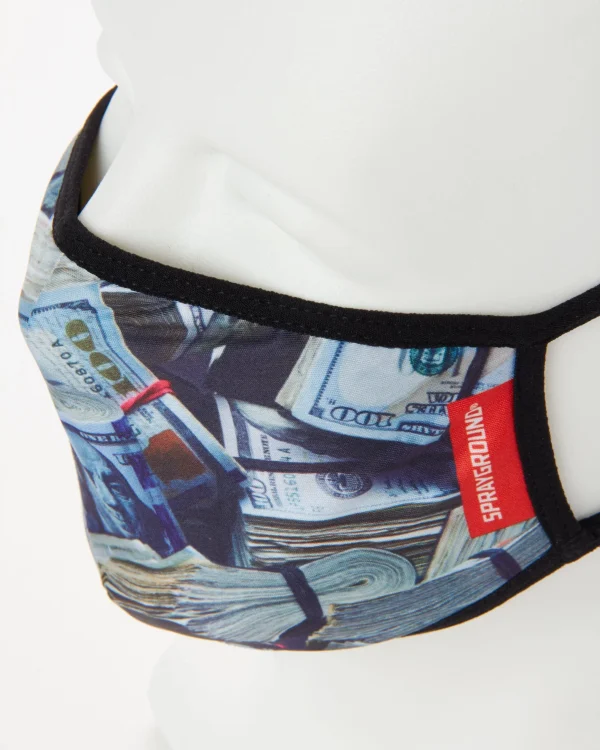 MONEY WHERE UR MOUTH IS FORM-FITTING MASK