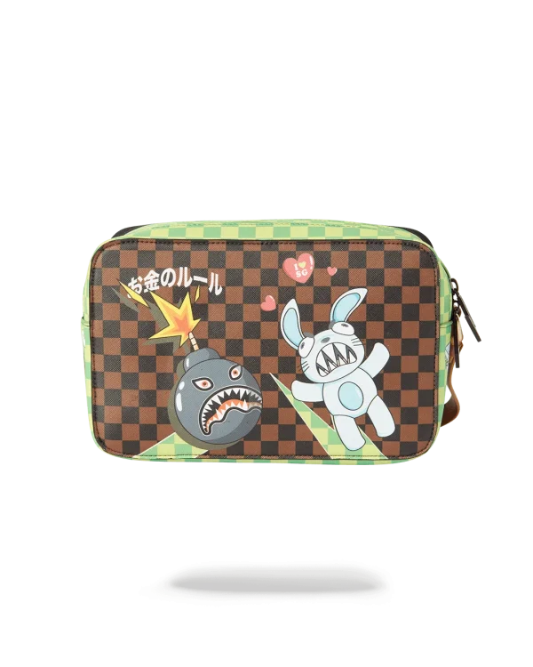 WTF SHARK TOILETRY BAG