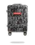 LAQUAN SMITH EMBOSSED CLEAR 3M CARRY-ON