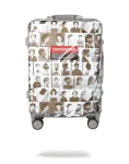 LAQUAN SMITH EMBOSSED CLEAR 3M CARRY-ON