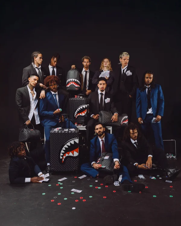 SHINOBI SHARKS IN PARIS MINI DUFFLE