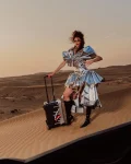 CHROME SPECTRE CARRY-ON LUGGAGE