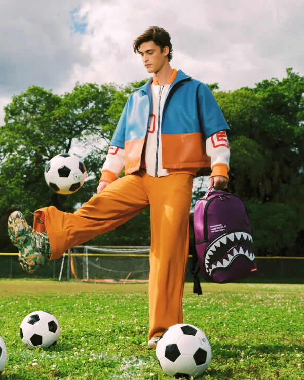 SHARK CENTRAL BUBBLE SHARK (PRPLE) BACKPACK