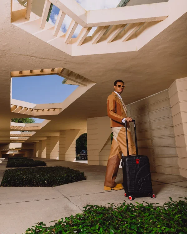FRANK LLOYD WRIGHT COLLAB HARD SHELL LUGGAGE