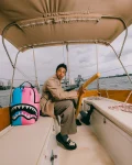 CANDY CLASH SHARK CENTRAL BACKPACK