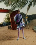 PURPLE SLIME SHARK MONEYBEAR BACKPACK