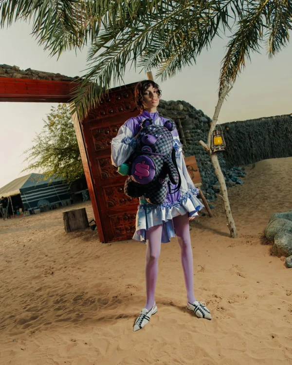 PURPLE SLIME SHARK MONEYBEAR BACKPACK