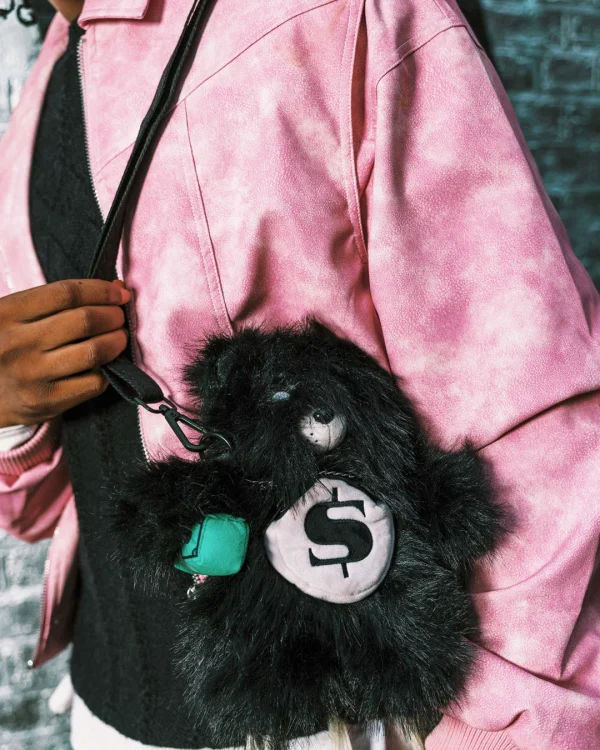 FURZILLA SHARK (NIGHT) BEAR CUB CROSSBODY