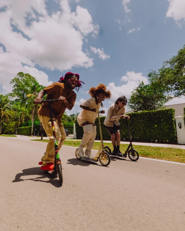 THE GOLD ONE SCOOTER
