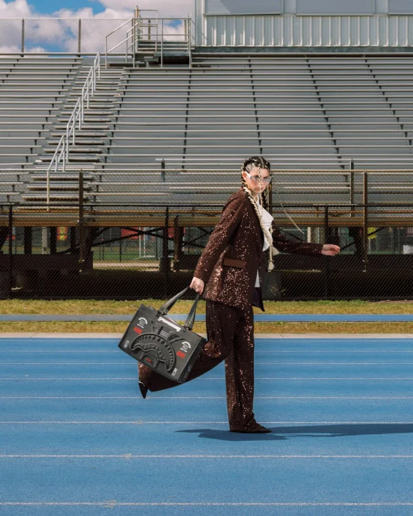 GRID LOCKED TORTUGA TOTE
