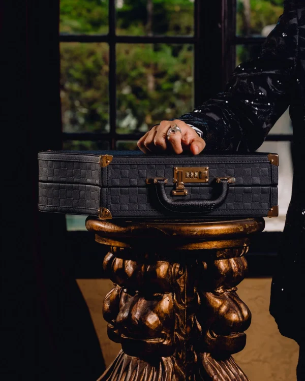THE GHOST MAISON CURVED BRIEFCASE