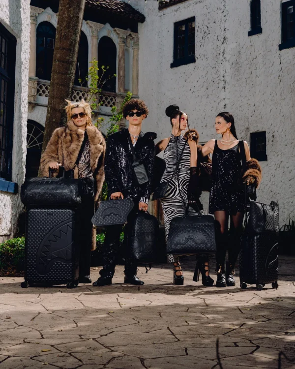 THE GHOST MAISON SHARKITECTURE CARRY-ON LUGGAGE