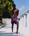 PINK PANTHER DIAMOND SHARK SWIM SHORTS