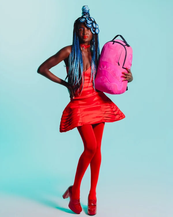 SHINOBI SHARKS IN PARIS BACKPACK (HOT PINK)