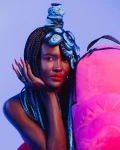SHINOBI SHARKS IN PARIS BACKPACK (HOT PINK)