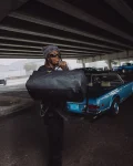 THE GOLDEN FANG SHARK DUFFLE