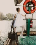 GOLD BRICK DRIP TORTUGA TOTE