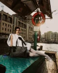GOLD BRICK DRIP TORTUGA TOTE