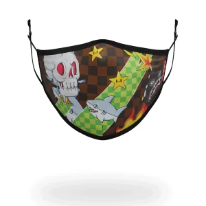 WTF THUNDER SHARK FACE MASK