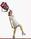 OUKA KENRAN HAYUMI HOKAZANO OFFICIAL COLLAB BACKPACK