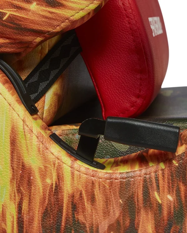 FIRE CAMO GAMING CHAIR - SUPER RARE