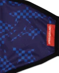 SHARK CHECK (BLUE) FACE MASK