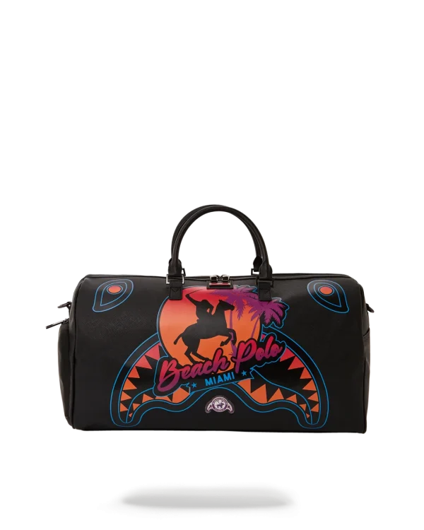 MIAMI BEACH POLO COLLAB DUFFLE (BLACK)