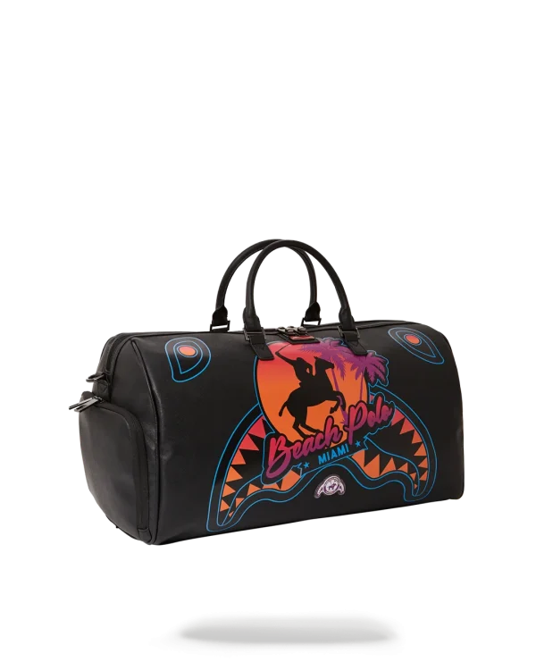 MIAMI BEACH POLO COLLAB DUFFLE (BLACK)
