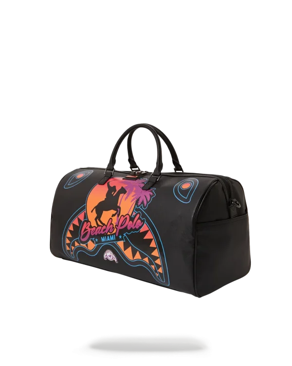 MIAMI BEACH POLO COLLAB DUFFLE (BLACK)