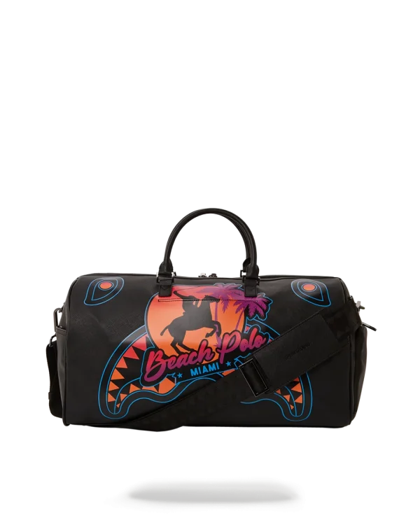 MIAMI BEACH POLO COLLAB DUFFLE (BLACK)