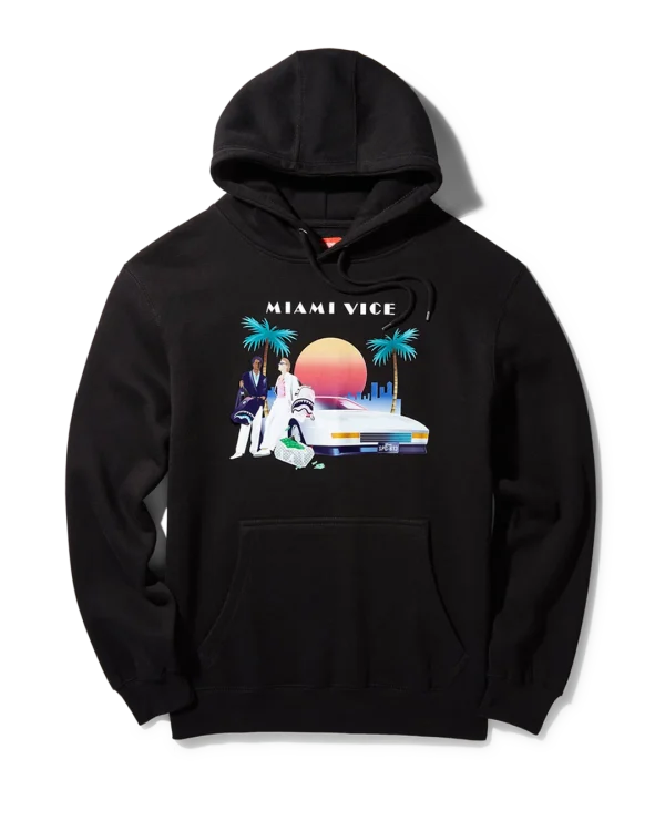 MIAMI VICE HOODY (BLACK)