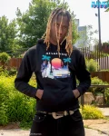 MIAMI VICE HOODY (BLACK)