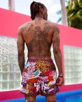 SHARKS IN PARIS JETSKI SWIM TRUNKS