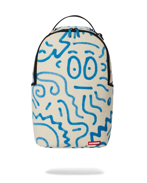 SHEREEN JENKINS CANVAS BACKPACK 1 of 18 CUT FROM LARGE CANVAS ART