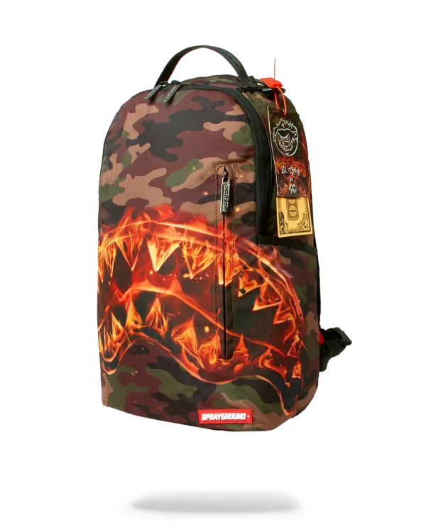 THE LIL TJAY BURNER SHARK DLX BACKPACK