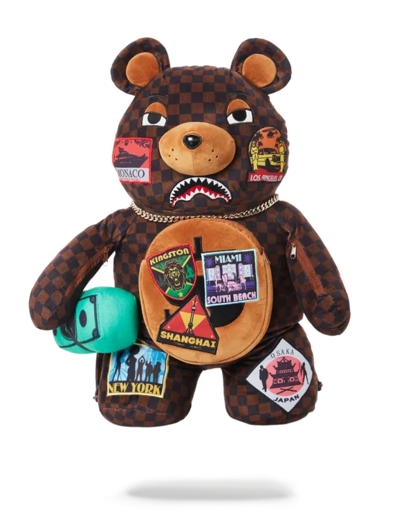 GLOBAL MOGUL MONEYBEAR TEDDYBEAR BACKPACK